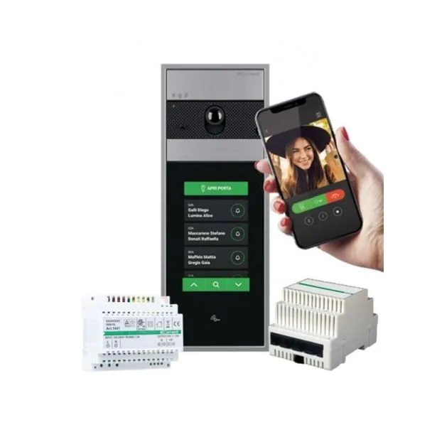 Comelit EZ-ULTRAMUGB Ultra Touch VIP video intercom kit for NYC apartment buildings